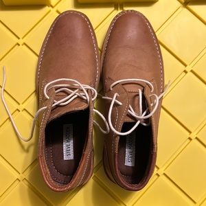 Steve Madden Mens Hestonn Boots Men Size 8.  Worn maybe twice on carpet.